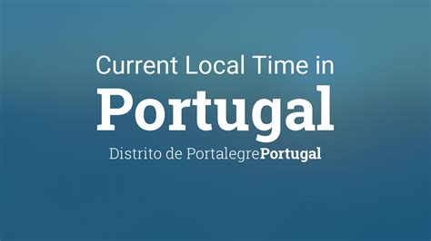 Time in Portugal now